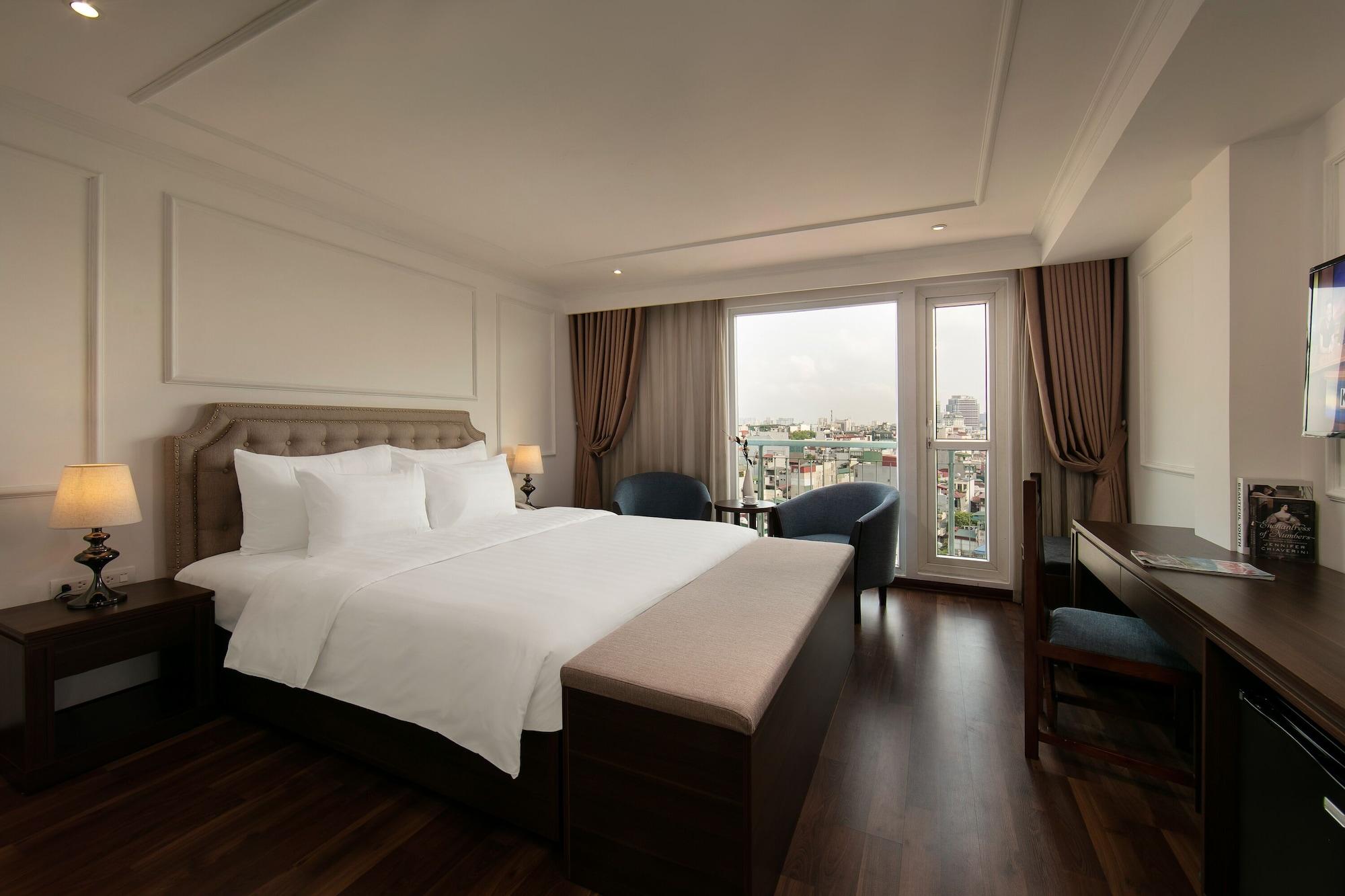 Quoc Hoa Premier Hotel Hanoi Buitenkant foto